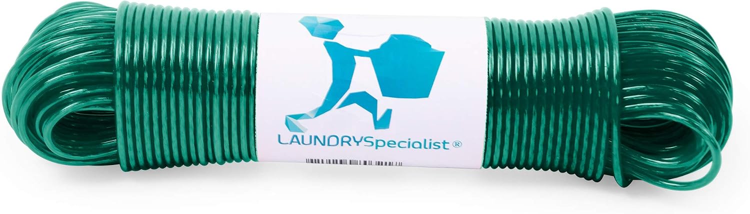 LAUNDRYSpecialist Washing line 50 meters with steel core, MADE IN HOLLAND, weatherproof and extra long - Image 3
