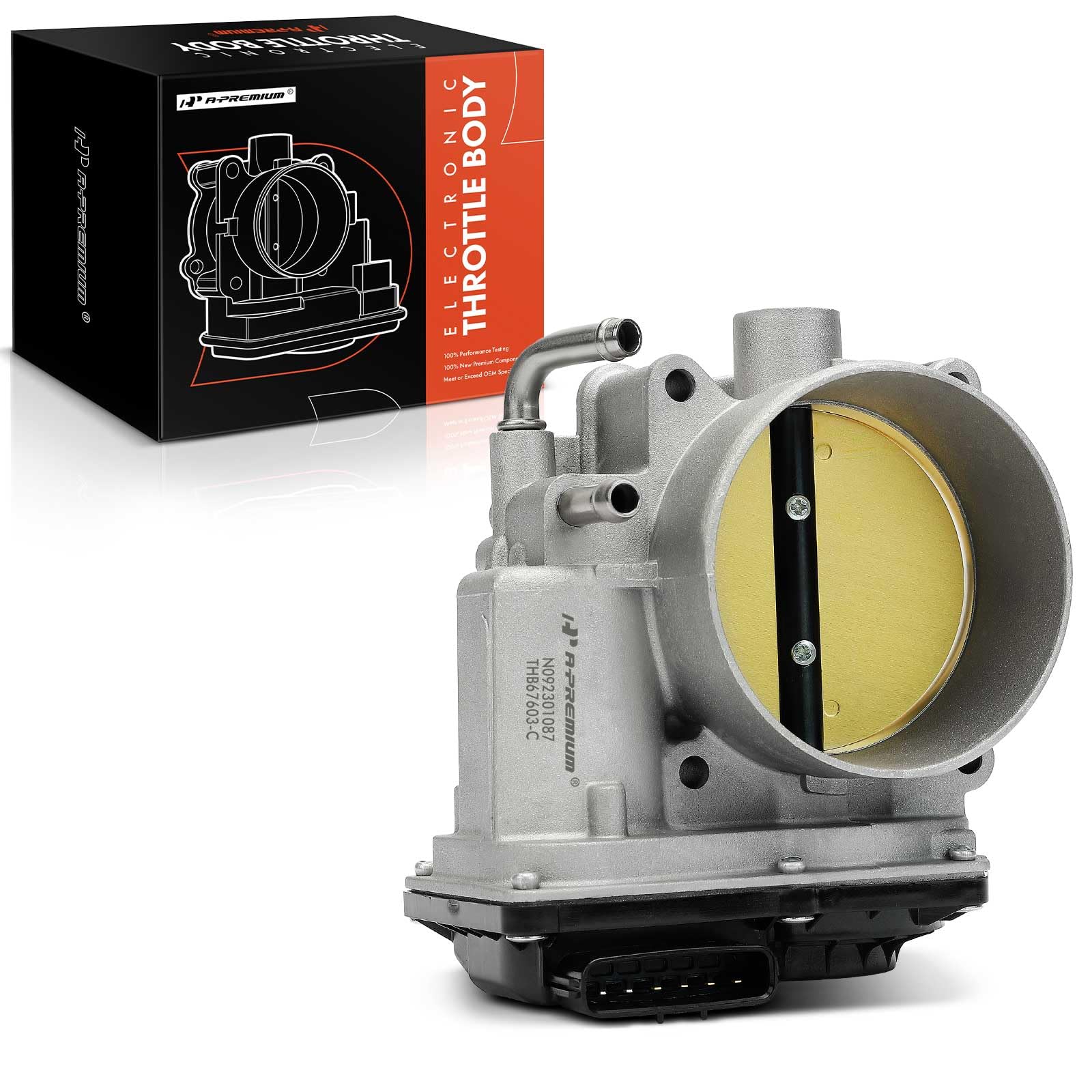 Photo 1 of ***(PARTS ONLY/ NON FUNCTIONAL/ MAJOR DAMAGE)***
A-Premium Electronic Throttle Body Compatible with Land Rover Range Rover 2006-2009, Range Rover Sport 2006-2009, LR3 2005-2007, 4.2L 4.4L - Replace# 4H239F991BD