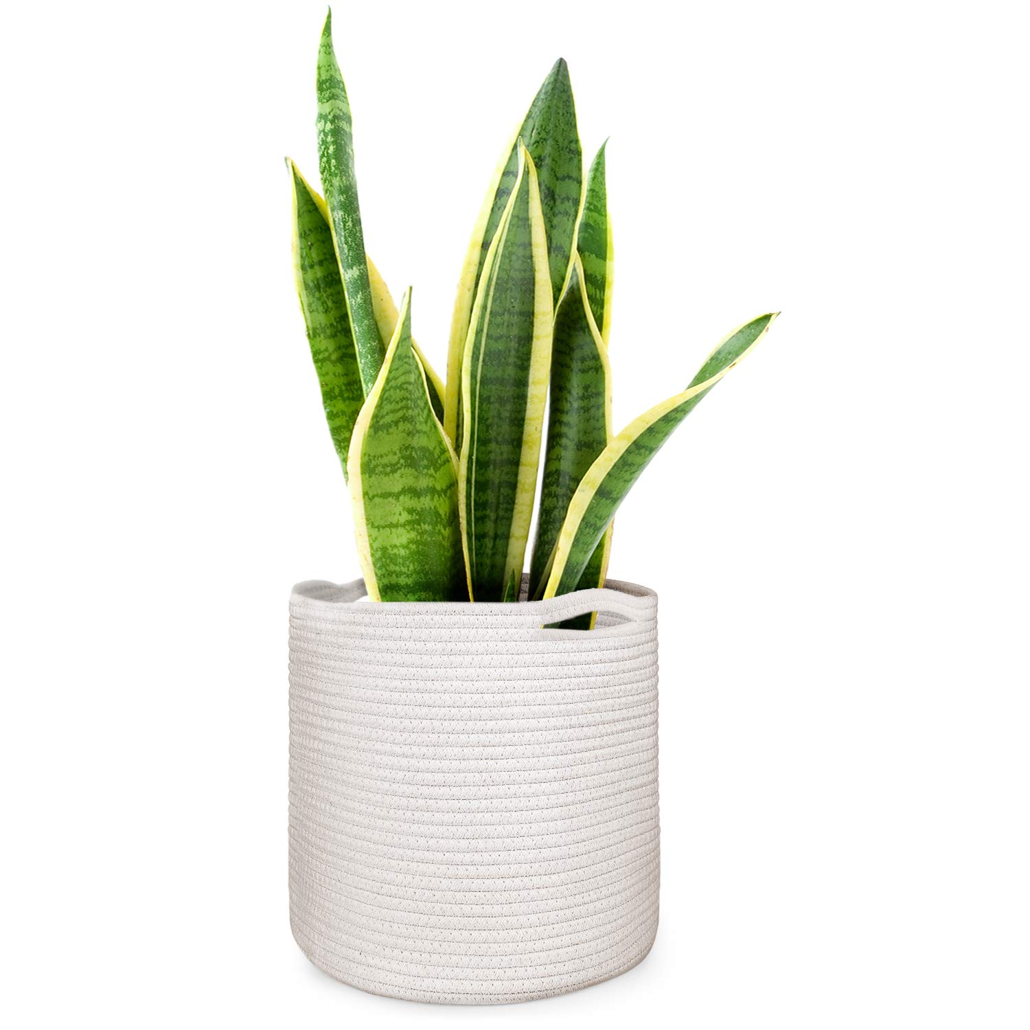 HOMENOTE 12" Woven Plant Basket for 8" to 10" Plant Pot