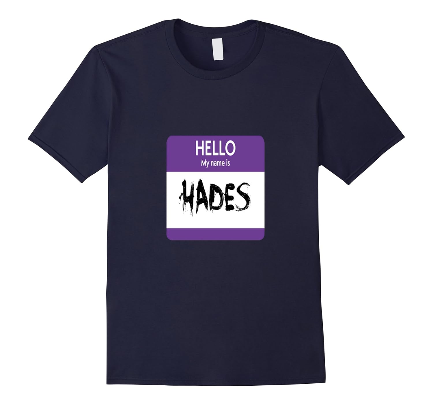 Hello My Name is Hades Halloween Greek God T-Shirt-ANZ