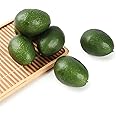 Luckforest Artificial Avocados, 6Pcs Simulation Avocados Fake Fruits for Home Kitchen Fruit Model Table Decor Photography Props