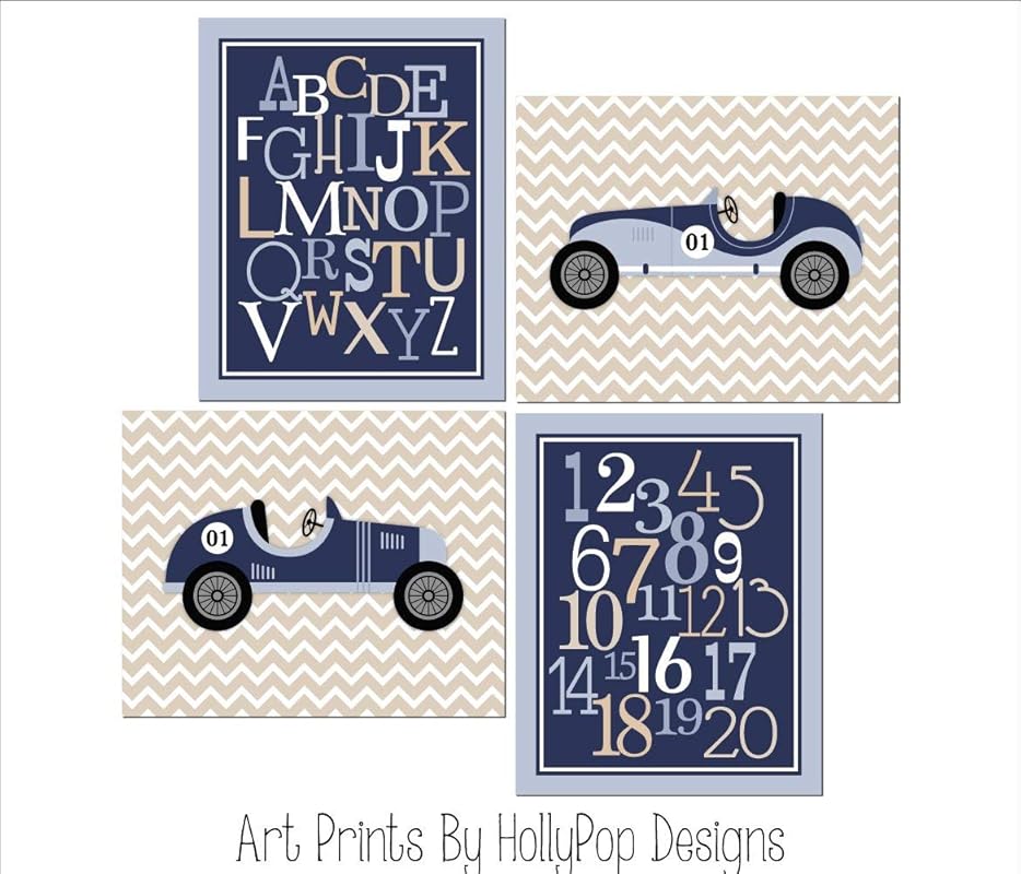 Amazon.com: Boys room decor Car wall prints Toddler boy bedroom art