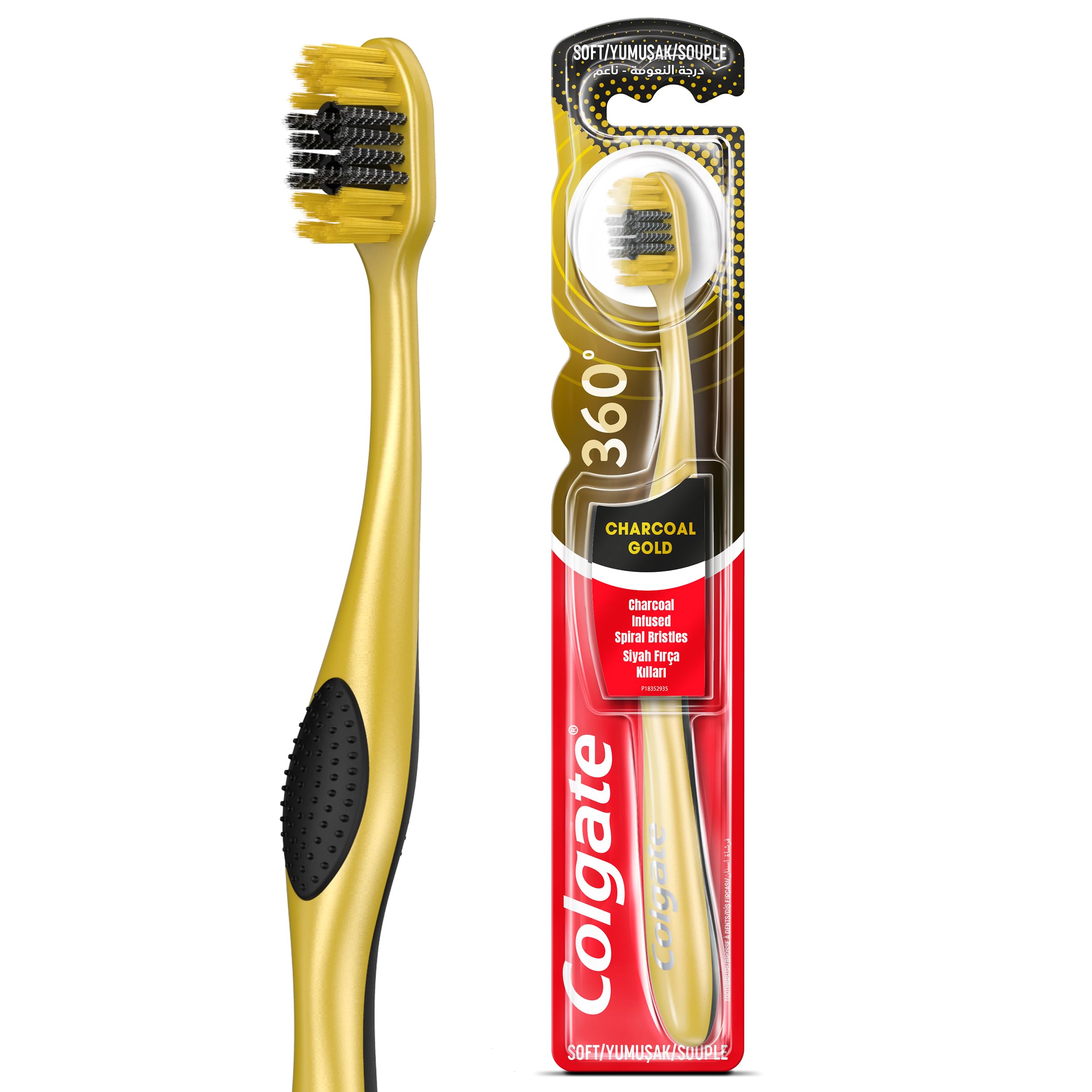 colgate 360 Charcoal Gold Toothbrush