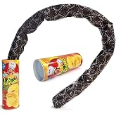 Blppldyci The Potato Chip Snake Can Jump Spring Toy Gift April Fool Day Halloween Party Decoration Jokes in A Gag Prank Large Size (Potato Chip Style)(1pcs)