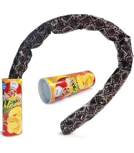 Loftus Three Snakes in a Can - King Deluxe Mixed Nuts Prank, Gag