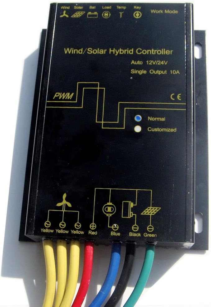 ecoworthy Wind Turbine Hybrid Controller Amazon.de Garten