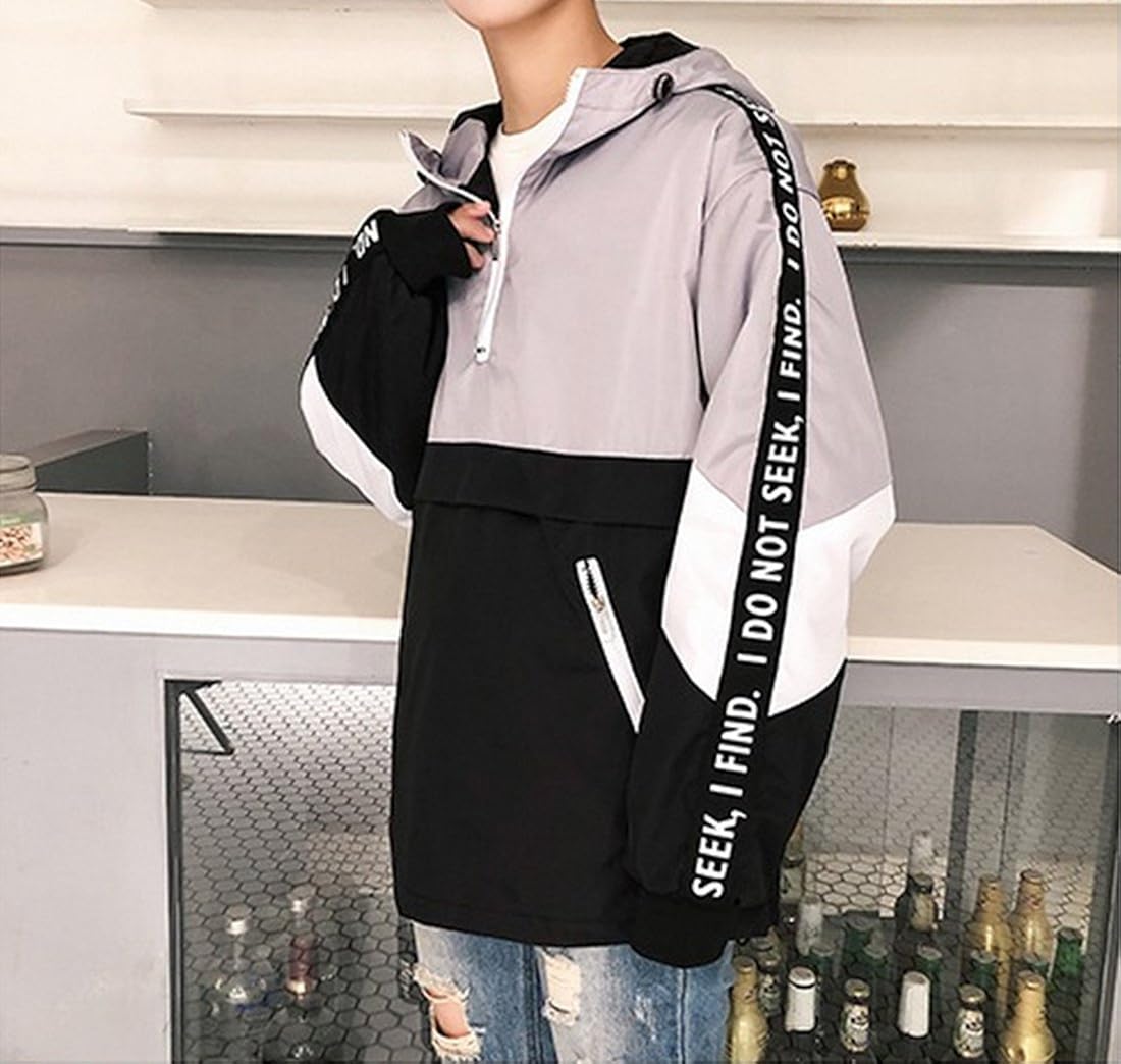 Outerwear Hzcx Fashion Mens Pullover Hooded Waterproof Lightweight Windbreaker Jackets Clothing Accessories Dccbjagdalpur Com
