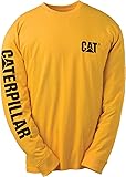 Caterpillar Men's Trademark Banner Long Sleeve Tee