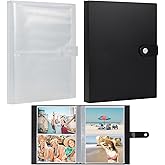 Photo Album 3x5 160 Pockets Photo, Extra Large Capacity Family Wedding Picture ，Baby Vacation ，Albums Holds 160 Horizontal and Vertical Photos