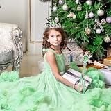 Vicloon Elsa Princess Tiara and Fairy Wand Set - PVC Pink Crown Dimension view 7