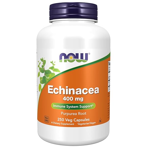 NOW FOODS SUPPLEMENTS, ECHINACEA (PURPUREA ROOT) 400 MG,...