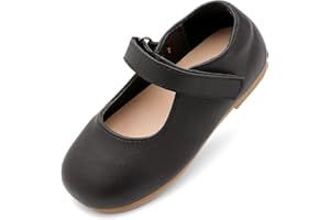 Nedaan Toddler Flower Girl Dress Shoes Mary Janes Flat