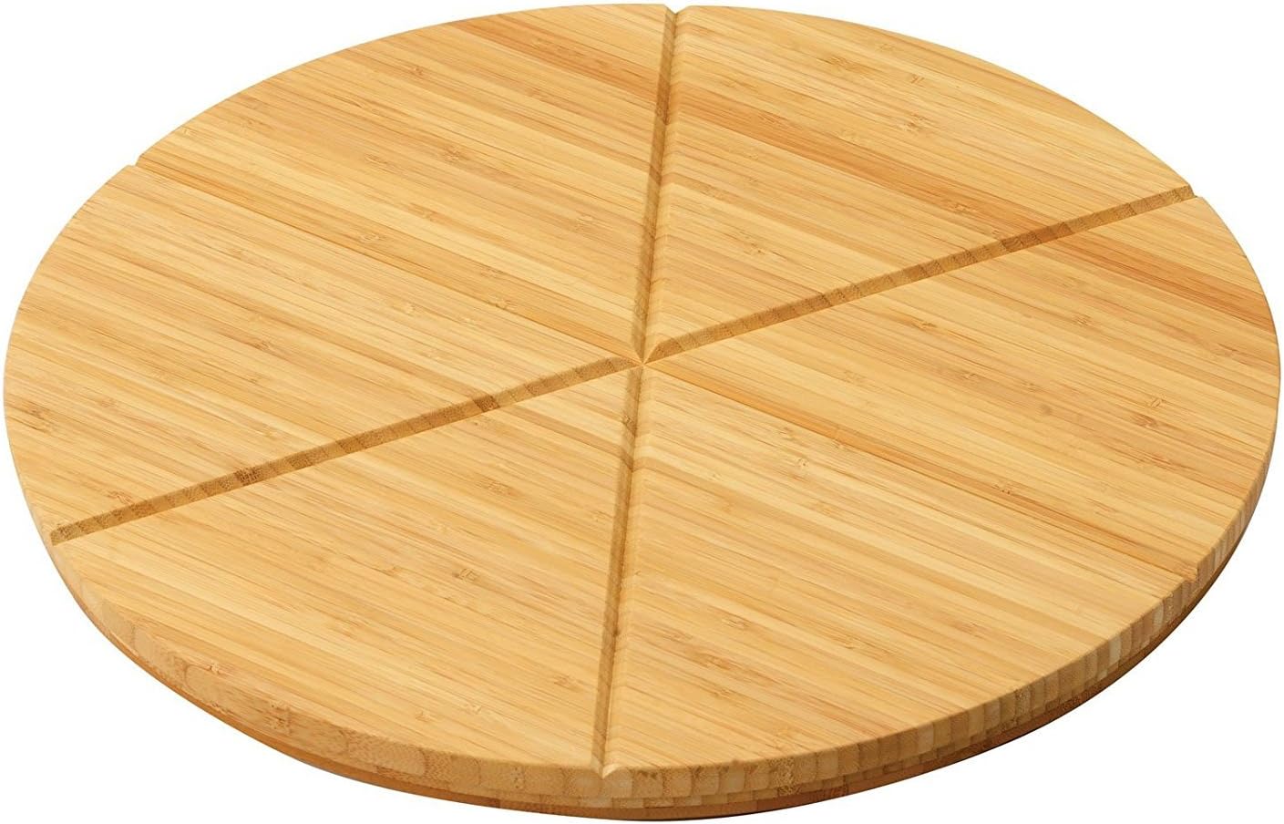 Pizza Cutting Board 40cm (16") diameter bamboo also great for