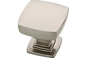 Franklin Brass Webber (10-Pack) Cabinet Knobs | Brushed Nickel Handles for Dresser Furniture Drawers/Kitchen/Door/Bathroom | 1-1/8" P29542K-SN-B