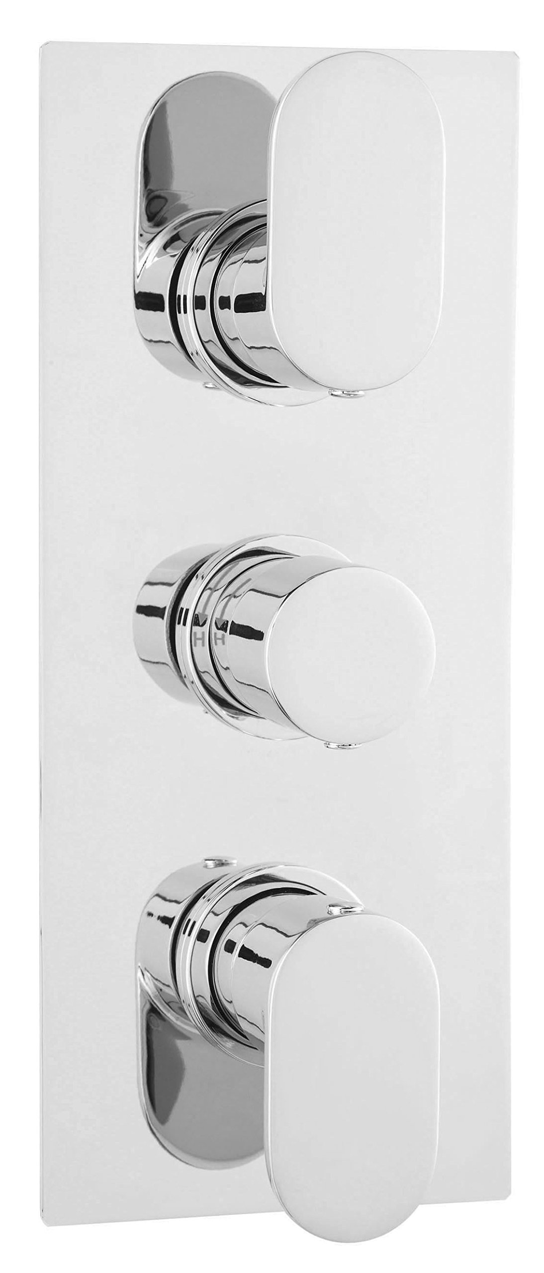 Ultra REI3617 Reign Thermostatic Triple Valve with Diverter - Chrome