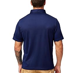 MIER Men's Outdoor Performance Tactical Polo Shirts