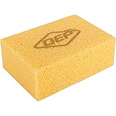 QEP 70006-18 Pro Square Grouting Sponge - All-Purpose Heavy-Duty, 6.7" x 4.6"