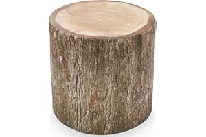 Delsit Outdoor Ottoman Pouf - Waterproof Foot Stool for Indoor and Outside Use, Round Footstool with Removable Cover, Living Room Decor & Patio Furniture, Made in Europe