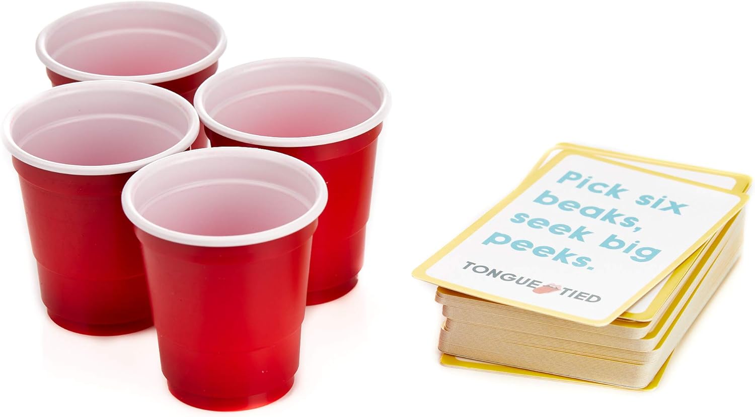Paladone Tongue Tied Drinking GameTwistingly Difficult Ridiculous