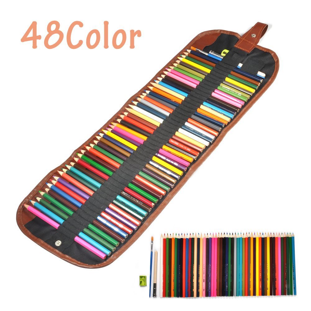 48/72/100/200 Set di matite colorate ad olio profe... – Vicedeal
