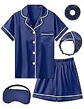 ALHAVONE Kids Girl Pajama Set with Headband