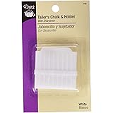 Dritz Holder with Sharpener, White Tailor's Chalk, 1 Count (Pack of 1)