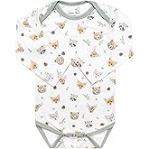 Copper Pearl, Long Sleeve Bodysuit, Animals