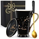 Maustic Scorpio Gifts, Zodiac Sign Astrology Horoscope Constellation Gifts, Birthday Gifts for Women, Men, Best Friend, Sister, Astrology Lover, Scorpio Mug, 12 Oz