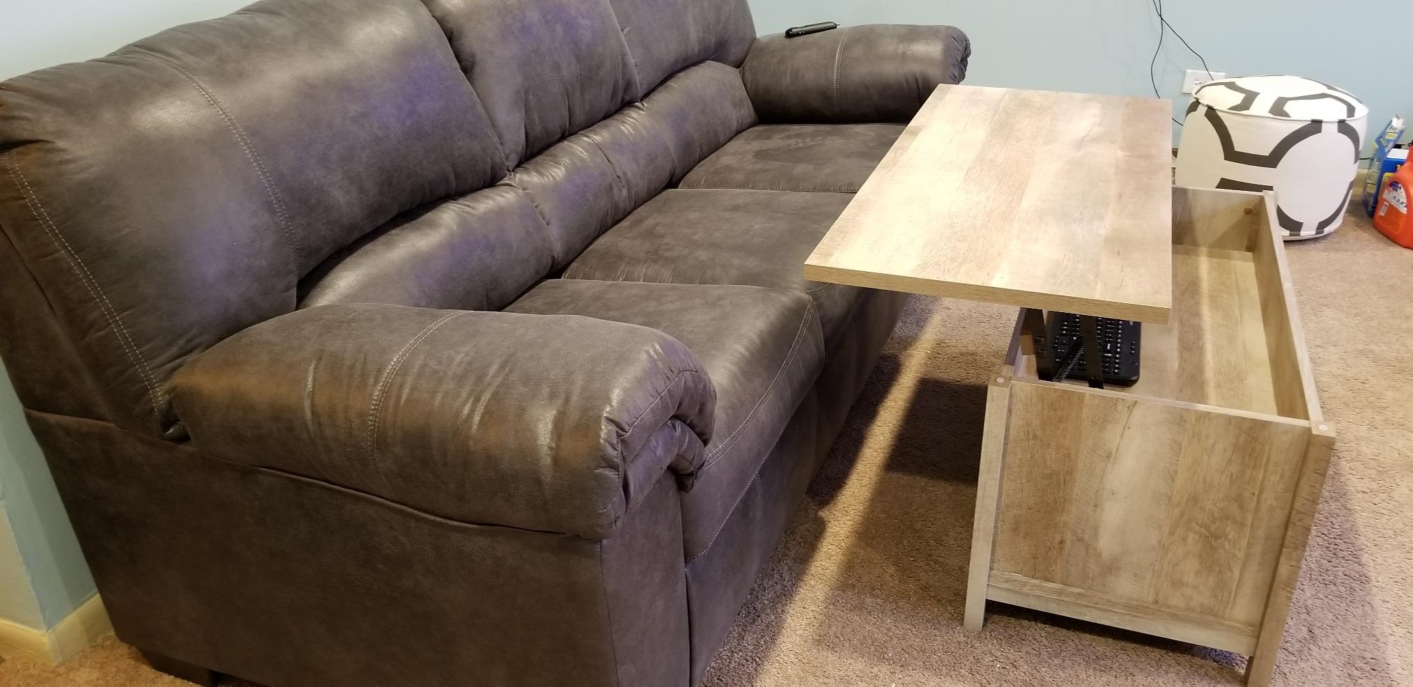 33/mo Finance Sauder Cannery Bridge Lift Top Coffee Table, Lintel