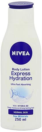 nivea express hydration hand lotion