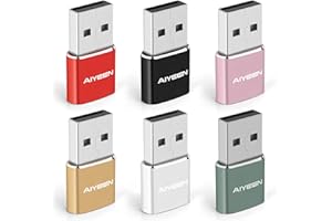 Upgraded USB C Female to USB A Male Adapter,Type C to USB A Charger Cable Converter for Commonly Used Type-C Devices,MacBook,