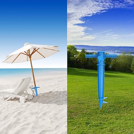 Beach Umbrella Sand Anchor,Umbrella AnchorEarth Anchor,Beach Umbrella Holder Fits for All Beach