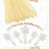 ASIYUHY 260q Clear Modelling Balloons 100pcs Long Twist Balloons Latex view 2