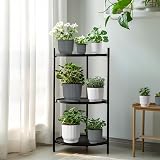 T4U 6 Pack 15cm Self Watering Indoor Plant Pots Grey Plastic view 8