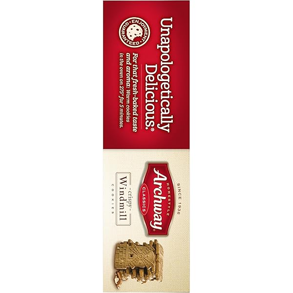 ARCHWAY COOKIES, CRISPY WINDMILL COOKIES, 9 OZ BOX