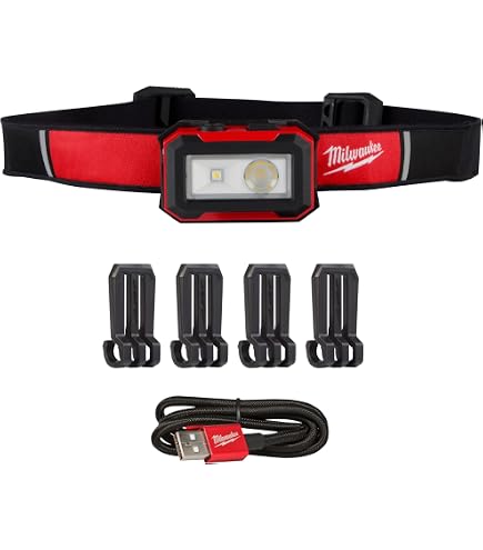 Lampada Frontale Milwaukee 2111-21 TRUEVIEW HD 475 Lumen, Ricaricabile USB, Nuova - Foto 2