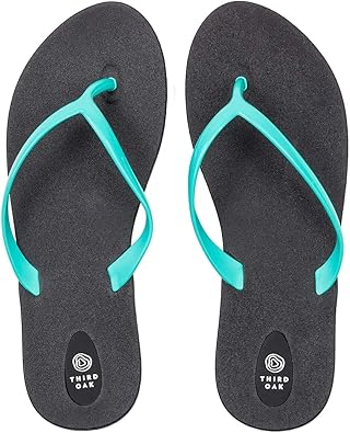 third oak flip flops