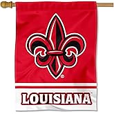 Louisiana Lafayette Ragin Cajuns Wordmark Logo House Flag Banner