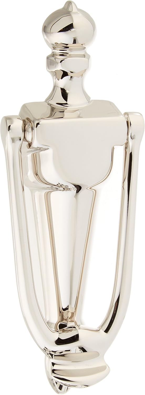 French 0106140 Baldwin Door Nickel Bright Knocker