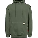 BOCOMAL FR Hoodies Pullover 10.5oz Cotton Fleece Flame Resistant Hooded Sweatshirts