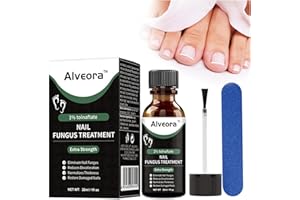 ALVEORA Toenail Fungus Treatment Extra Strength Repair Foot Nail Fast Acting for Fingernails Ingrown Toenail Treatment Fungi Nail Yellow, Thick, Discolored, Broken (1fl oz/30ml)