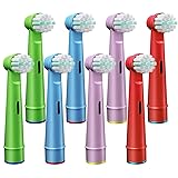 8 Pcs Electric Kid Toothbrush Replacement Heads