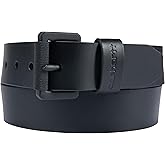 Carhartt Men's Casual Top Grain Bridle Leather Belts, W/Antique Nickel and Knurled Roller Buckle
