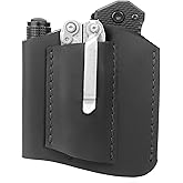 1791 EDC Pocket Organizer, Everyday Carry Pocket Pouch fits 3 Tools Including Knives, Multitools, Flashlight. American Leather. EDC Tool Pouch Carrier