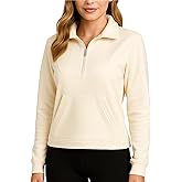 Spyder Womens Quarter Zip Pullover - Performance Fleece Mock Neck Sweatshirt for Women - Workout Sweater for Golf Hiking Gym