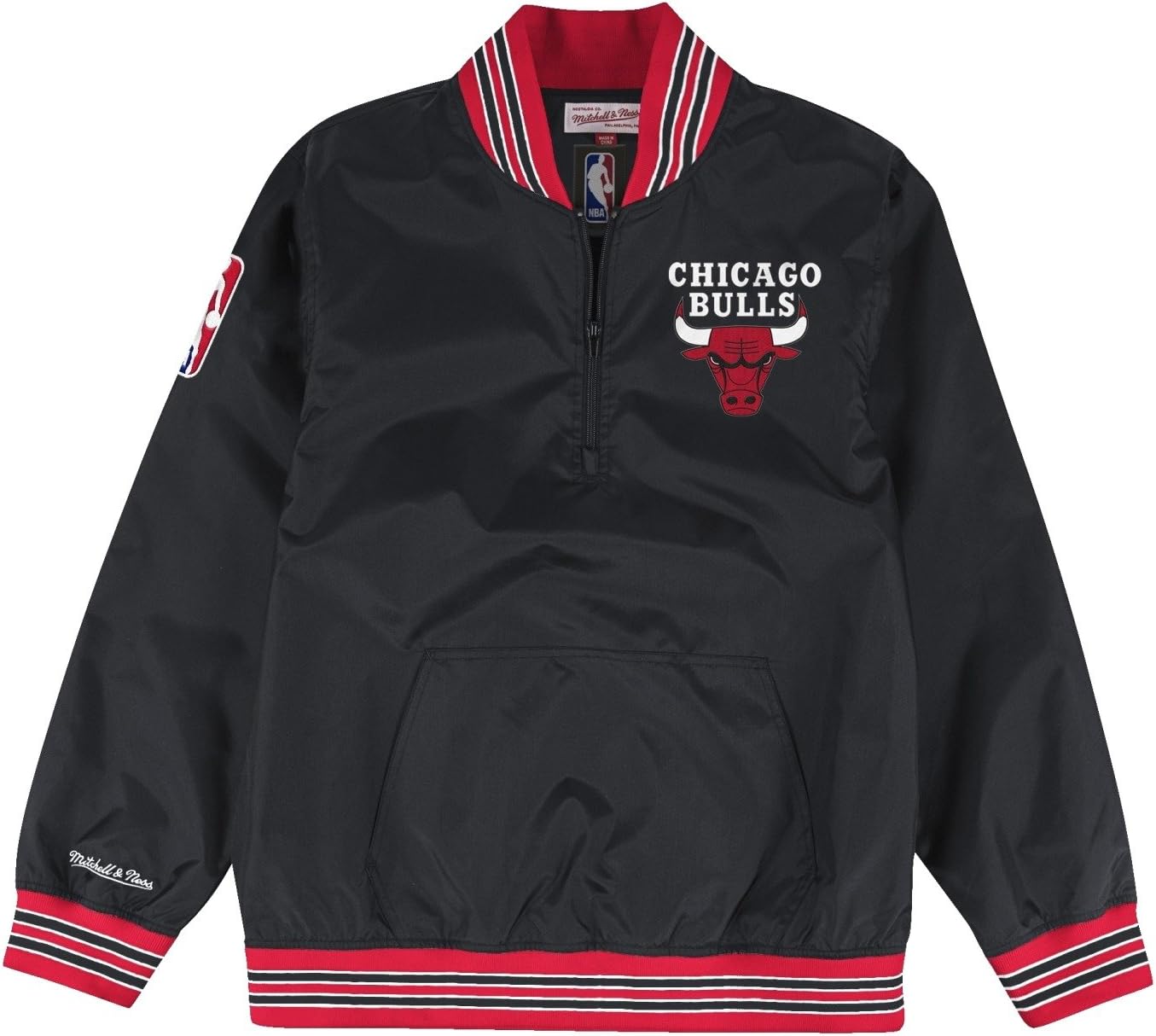 chicago bulls pullover windbreaker