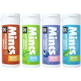 DC24 DAILY CARE Xylitol Mints | No Aspartame | Sugar Free | Low-Calorie with Erythritol | Breath Mints Dry Mouth Diabetic Friendly | Assorted Flavors 30 Pieces (Pack of 4)