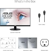 ASUS 27" 1080P VA27DCP Monitor IPS 75Hz USB-C 65W PD Speakers Adaptive-Sync view 7