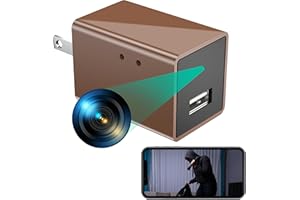 Hidden Spy Camera 1080P WiFi Wireless Small HD Home Office Security Camera Compact Surveillance Monitoring Cameras Micro Indo