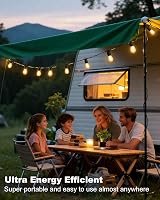 BRIMAX USB Powered LED String Lights 24.6ft 2700K Warm White S14 1W view 4